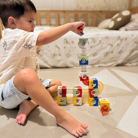  Tor Kulkowy Kulodrom Zestaw Konstrukcyjny Klocki 3D