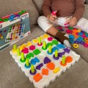  Układanka Montessori Sorter Trening Mózgu Literki Cyferki 139 el