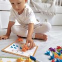  Zestaw Edukacyjny Nauka Liczenia Montessori Sorter Kolorów Zwierzęta 83 el.