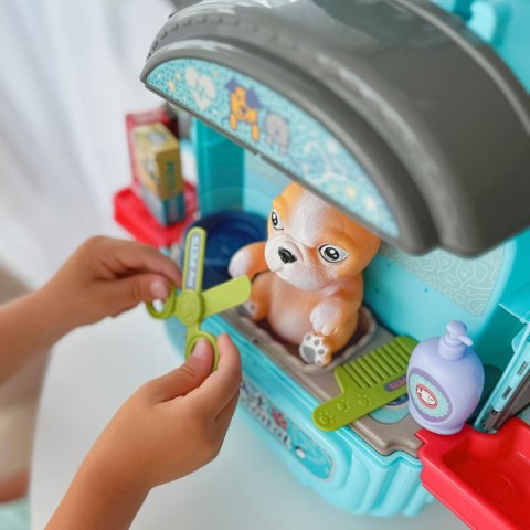  Zestaw Małego Weterynarza 3w1 Domek w Plecaku Piesek