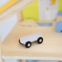  Zestaw Drewniany Domek dla Lalek z Laleczkami i Akcesoriami