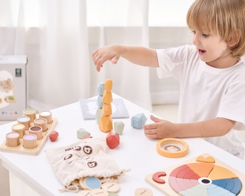  Zestaw Zabawek Edukacyjnych Pudełko Box od 36 miesiąca
