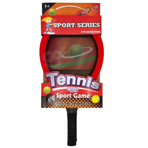  Duże Rakietki do Tenisa Badminton dla Dzieci Zestaw + Piłka Lotka