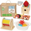  GREEN Box Pudełko XXL Montessori Edukacyjne 6w1 Sensoryczne 5-6 Miesięcy 13el. FSC