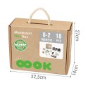  GREEN Box Pudełko XXL Montessori Edukacyjne 7w1 Sensoryczne 0-2 Miesiące 18el. FSC