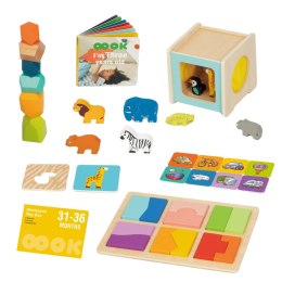  GREEN Box Pudełko XXL Montessori Edukacyjne 7w1 Sensoryczne 31-36 Mies. FSC