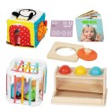  GREEN Pudełko Box 5w1 Montessori Edukacujny 11-12M FSC