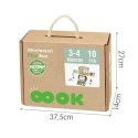  GREEN Pudełko XXL Montessori Sensoryka i Edukacja 6w1 FSC
