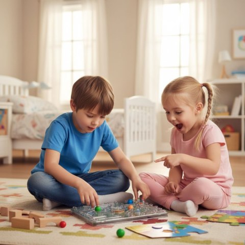  Klasyczna Gra Rodzinna Węże i Drabiny 3D