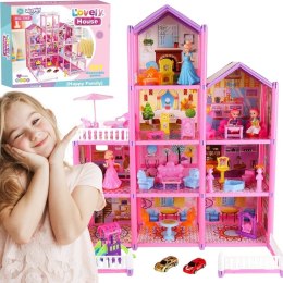  Mega Willa Domek dla Lalek LOVELY HOUSE 194 el.