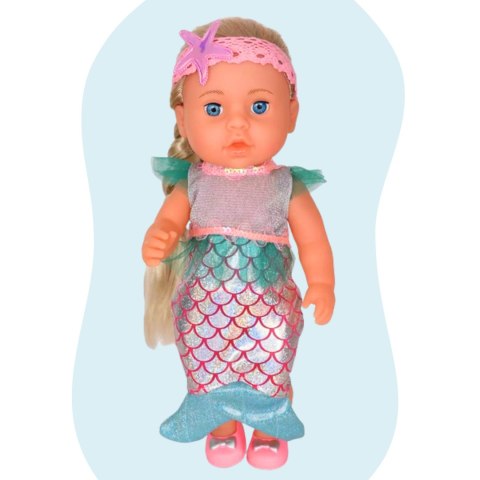  ROYAL Lalka Bobas 36 cm Syrenka Interaktywna Zestaw XXL Opiekunka 18w1