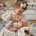 ROYAL Lalka Bobas 36 cm w Ubranku z Misiem Akcesoria do Karmienia