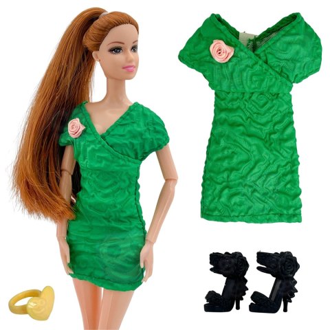  ROYAL Lalka Emi 30 cm - 12 Ukrytych Niespodzianek + Ubranka i Dodatki