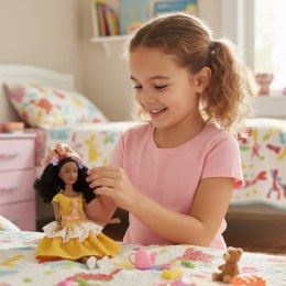  ROYAL Lalka Emi 32 cm Modny Strój i Piękne Czarne Włosy