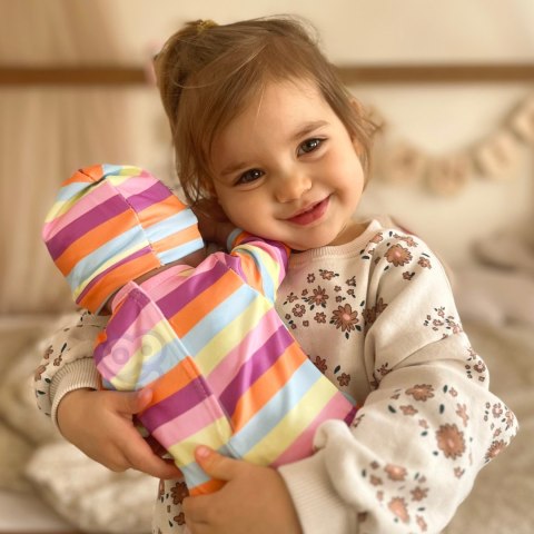  ROYAL Ubranko dla Lalki Zestaw Pajacyk Body Jednorożec Czapeczka 43-46 cm