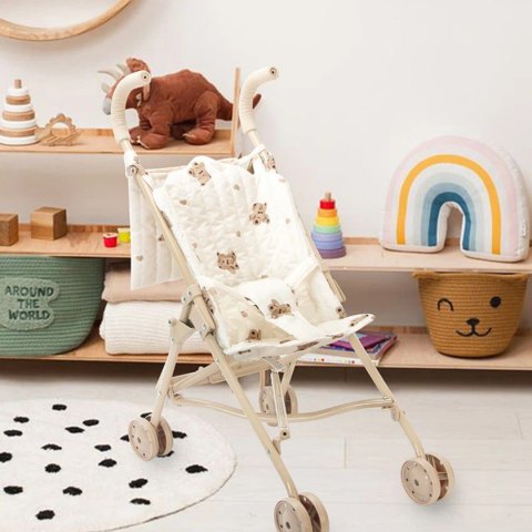  ROYAL Wózek Dla Lalek Spacerówka Vintage Teddy Bear