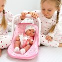  ROYAL Zestaw Lalka Bobas 30,5 cm + Nosidełko Różowe