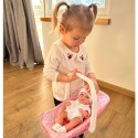  ROYAL Zestaw Lalka Bobas 30,5 cm + Nosidełko Różowe