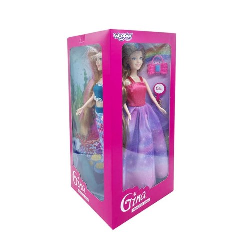 Zestaw 4 Magicznych Księżniczek - Box Lalek 4w1 z Akcesoriami