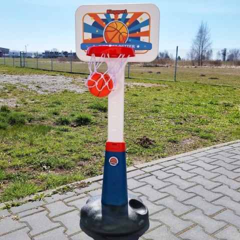  Zestaw Koszykówka Regulacja 99 - 125 cm + Piłka + Pompka