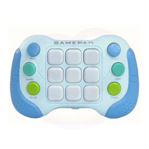  Elektroniczna Gra Zręcznościowa Pop-It Fidget Toy Gamepad Niebieski