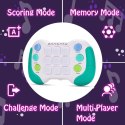  Elektroniczna Gra Zręcznościowa Pop-It Fidget Toy Gamepad Niebieski