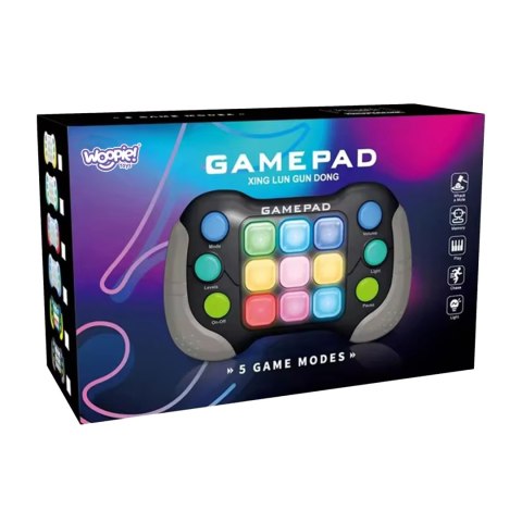 Elektroniczna Gra Zręcznościowa Pop-It Fidget Toy Gamepad Niebieski