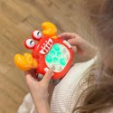  Gra POP IT Elektroniczna Antystresowa Zręcznościowa Krab Czerwony