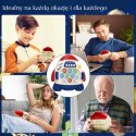  Gra POP IT Elektroniczna Antystresowa Zręcznościowa Rakieta red