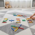 Klocki Magnetyczne Konstrukcyjne 3D 128 el. XXL