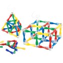  Klocki Magnetyczne Konstrukcyjne 3D 128 el. XXL