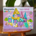  Klocki Magnetyczne Konstrukcyjne 3D Zestaw Edukacyjny Bajkowy Zamek 55el.