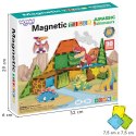  Magnetyczne Klocki Konstrukcyjne 7,5 cm Dino 30 el.