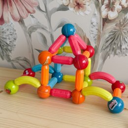  Magnetyczne Klocki Konstrukcyjne Edukacyjne 76 el.
