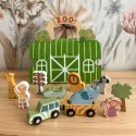 TOOKY TOY Zestaw Mini ZOO Przenośny Zestaw Torba Zwierzęta