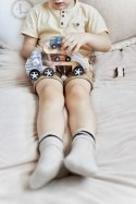  PolarB Drewniana laweta z samochodzikami Montessori