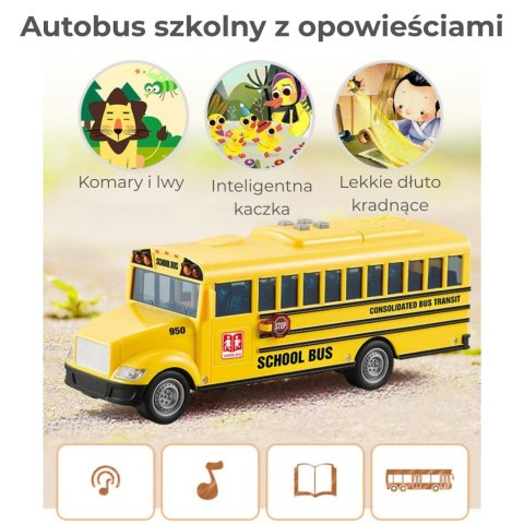  Autobus Szkolny Interaktywny Elektryczny 1:20