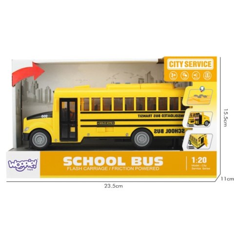  Autobus Szkolny Interaktywny Elektryczny 1:20