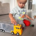  Ciężarówka Transporter 2w1 Zestaw Dinozaurów + Makieta