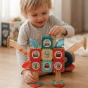  Klocki Konstrukcyjne 3D Zestaw Edukacyjny Tor Kulkowy 128el.