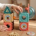  Klocki Konstrukcyjne 3D Zestaw Edukacyjny Tor Kulkowy Kulodrom Wafle 68el.
