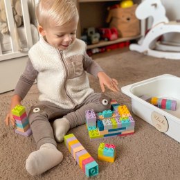  Klocki Soft Blocks Zestaw 99 Elementów w Pudełku