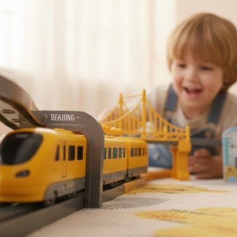  Kolejka Elektryczna Pendolino Zestaw 92el.