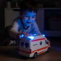  Pogotowie Karetka Ambulans Nosze w Zestawie + Sygnały Dźwiękowe I Świetlne
