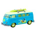  Samochód Bus Surfing Klasyczny Czerwony Ze Światłem I Dźwiękiem Model 1:14