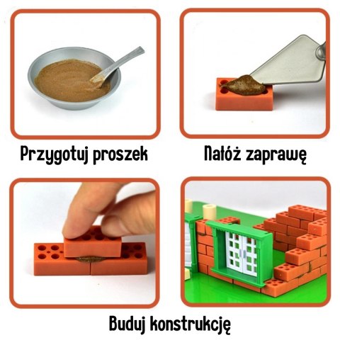  Zestaw Do Budowania z Cegieł - Willa 357 el.