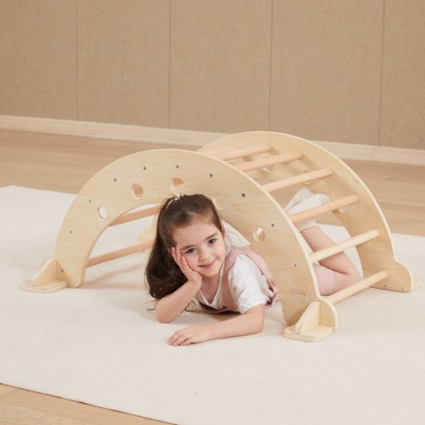  Drewniany Bujak Naturalny Montessori