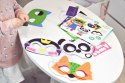  ART&FUN Zestaw Kreatywny Maski Filcowe Zrób to Sam 4 szt.