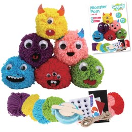  ART&FUN Zestaw Kreatywny Zrób Potworka Monster Pom