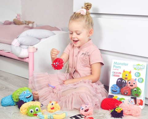  ART&FUN Zestaw Kreatywny Zrób Potworka Monster Pom